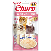 Inaba Cat Churu Tuna & Salmon 4 x 14 gram